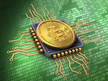  bitcoin arka plan üzerinde gösterimi