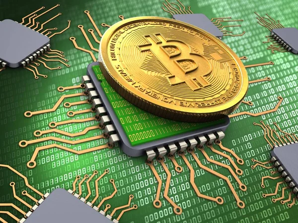 bitcoin arka plan üzerinde gösterimi