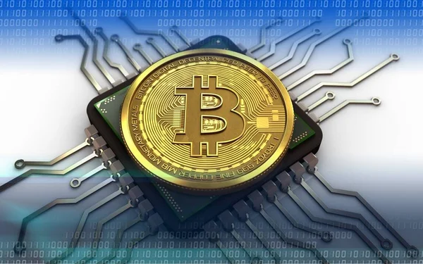  bitcoin arka plan üzerinde gösterimi