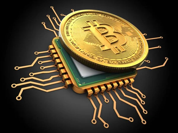  bitcoin arka plan üzerinde gösterimi