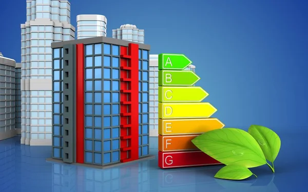 kentsel sahne ile bina