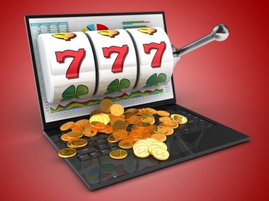 dizüstü bilgisayar arka plan üzerinde gösterimi