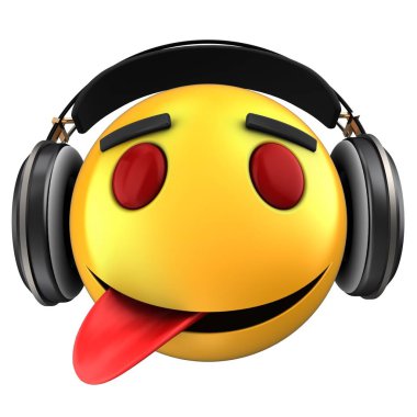 Sarı ifade gülümseme 