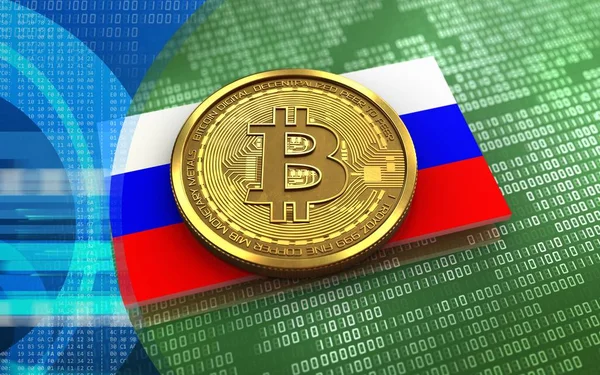 bitcoin arka plan üzerinde gösterimi