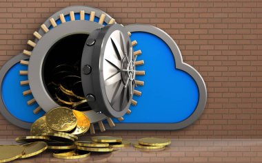 bulut üzerinde arka plan resmi