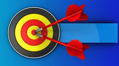 Hedef arka plan üzerinde gösterimi