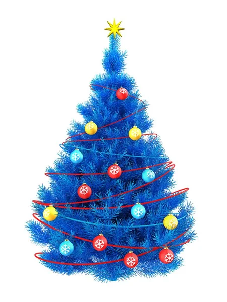 Ilustración del árbol de Navidad — Foto de Stock