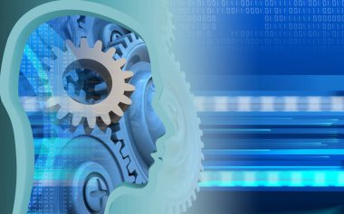  arka plan üzerinde dişli çizimi 