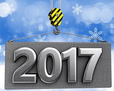  metal 2017 işareti Kancalı vinç