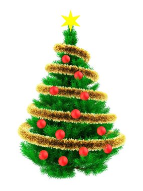 Noel ağacının gösterimi