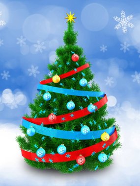 Noel ağacının gösterimi