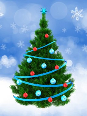 Noel ağacının gösterimi