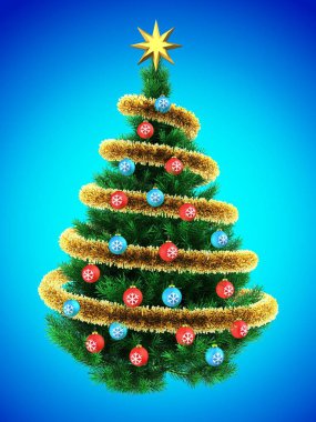 Noel ağacının gösterimi