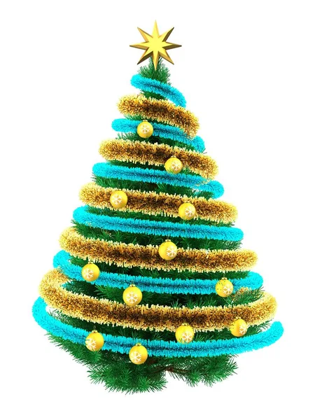 Illustration of Christmas tree — Stock Photo, Image