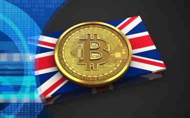 bitcoin arka plan üzerinde gösterimi