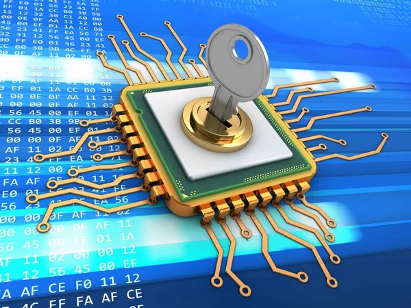 Altın bilgisayar çizimi 