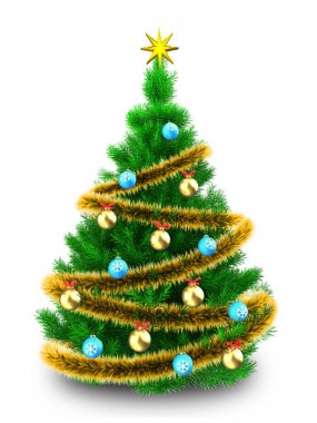 Noel ağacının gösterimi
