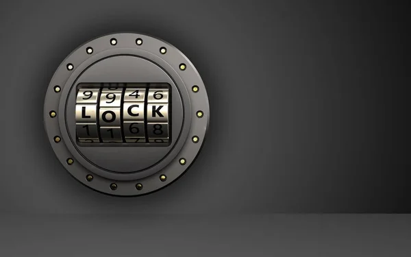 illustration of code lock