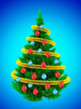 Noel ağacının gösterimi