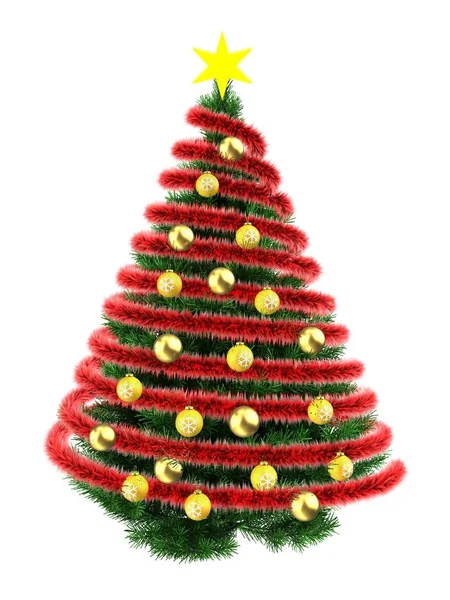 Illustration of  Christmas tree — Stock Photo, Image