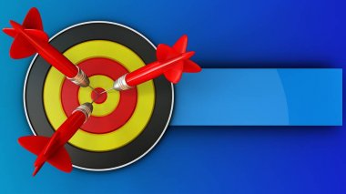 Hedef arka plan üzerinde gösterimi