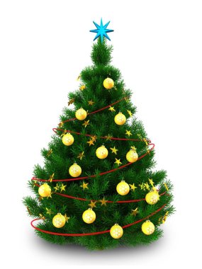 Noel ağacının gösterimi