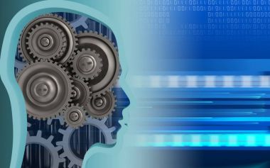  arka plan üzerinde dişli çizimi 