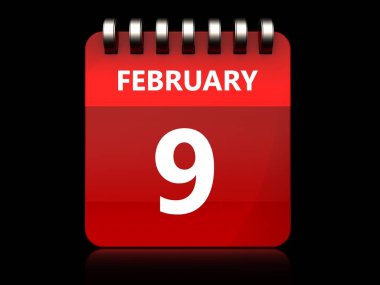 Takvim arka plan üzerinde gösterimi