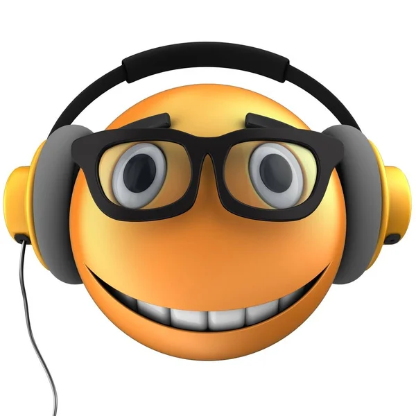 Illustration of  emoticon smile — Stock Photo, Image