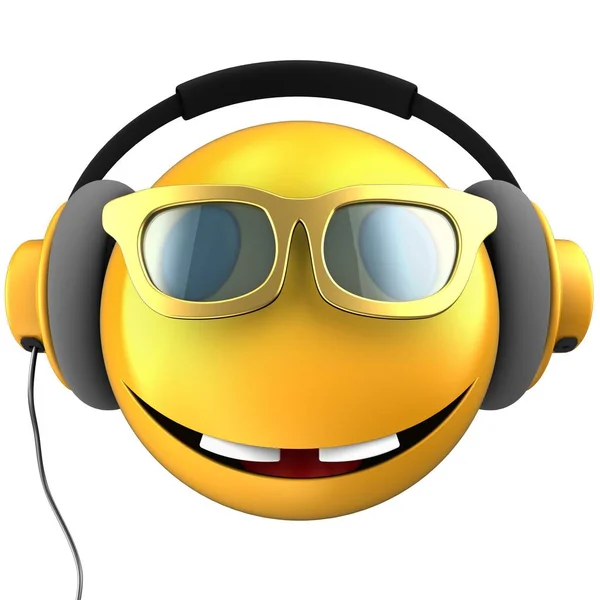 Illustrazione di emoticon sorriso — Foto Stock