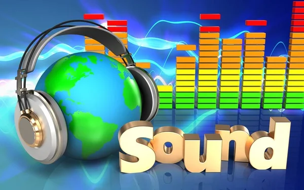 kulaklık Earth'te çizimi