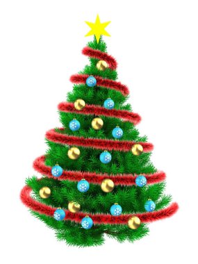 Noel ağacının gösterimi