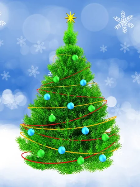 Noel ağacının gösterimi