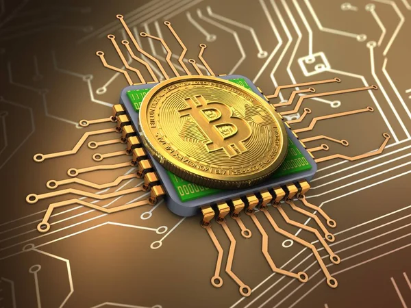 bitcoin arka plan üzerinde gösterimi
