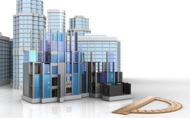  illüstrasyon inşaat ilerleme