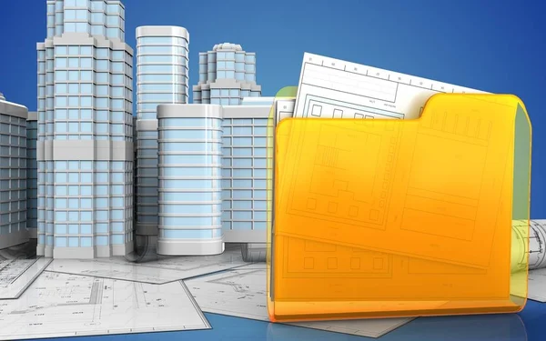 klasör arka plan üzerinde gösterimi