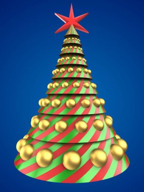 Noel ağacının gösterimi