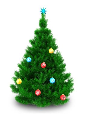 Noel ağacının gösterimi