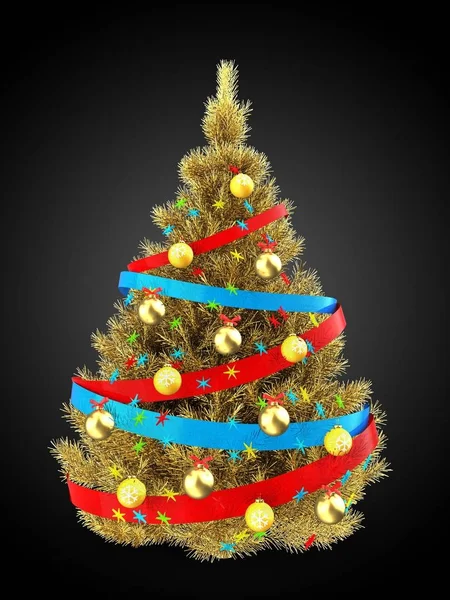 Illustration of  Christmas tree — Stock Photo, Image