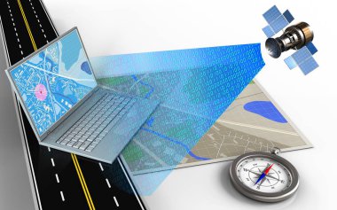 bilgisayar ile harita gösterimi