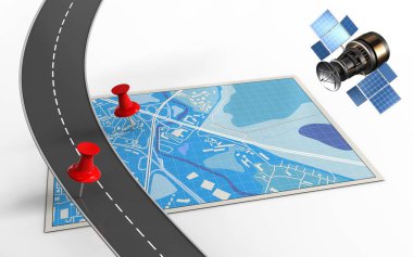 mavi harita gösterimi