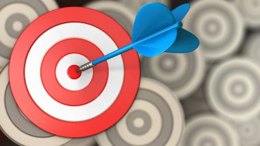 Mavi dart ile büyük ben 