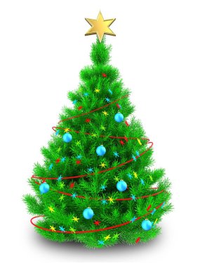 Noel ağacının gösterimi
