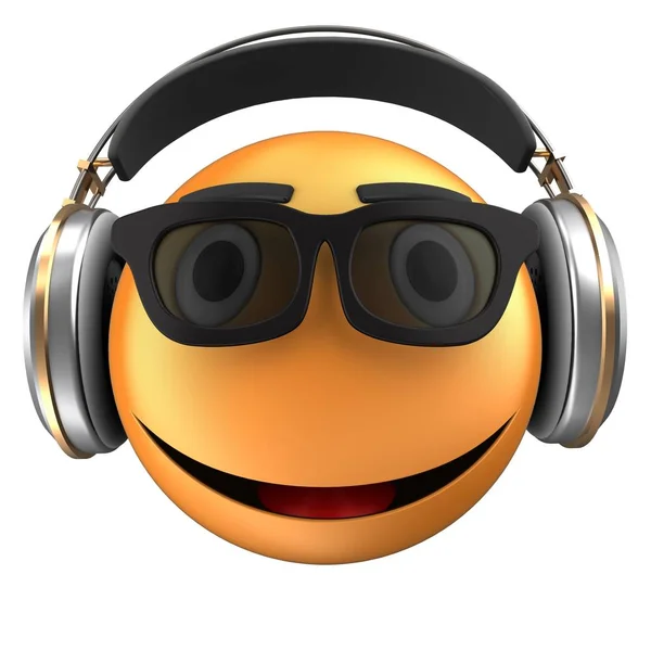 Illustration of  emoticon smile — Stock Photo, Image