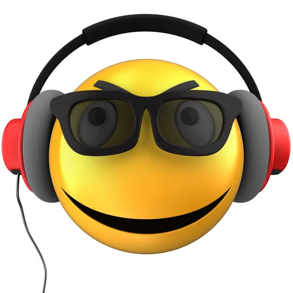 Illustration of  emoticon smile — Stock Photo, Image