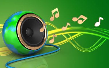 Dünya küre hoparlör 