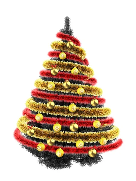 Illustration of Christmas tree — Stock Photo, Image