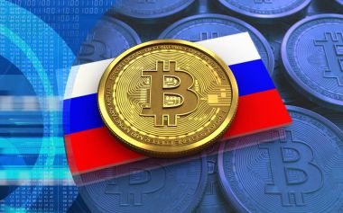 bitcoin arka plan üzerinde gösterimi 