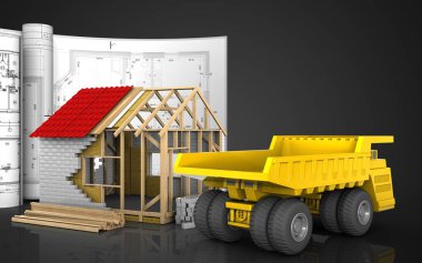  çerçeve ev çizimi