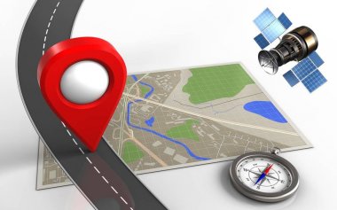  konum iğne ile eşleştirin